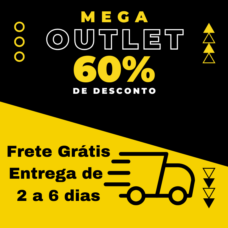 Outlet - Entregas 1 a 6 dias com frete grátis