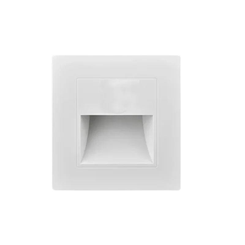 Arandela LED Embutida para Degrau de Escada com Sensor de Presença - STE