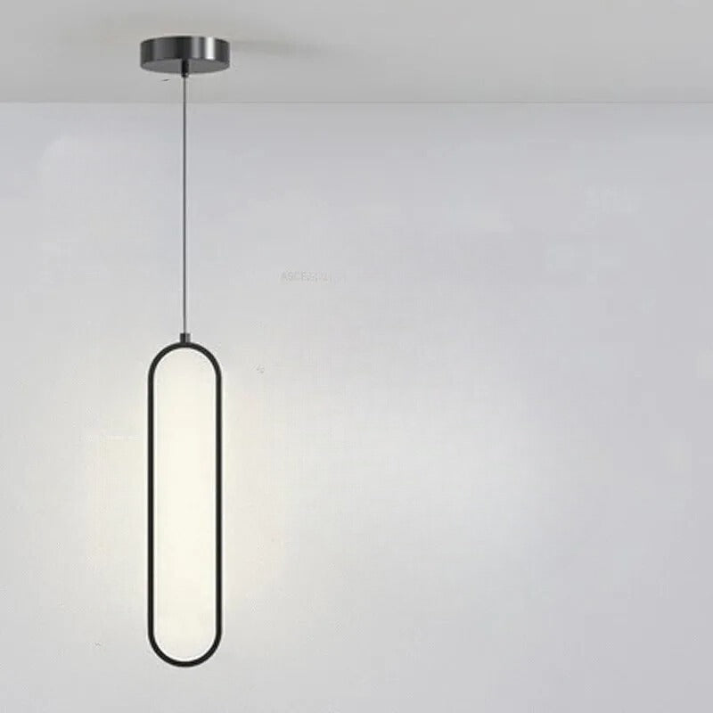 Pendente minimalista de LED