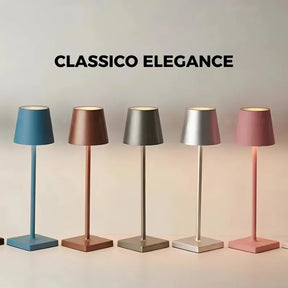 Luminária De Mesa Abajur Sem Fio Touch Elegance