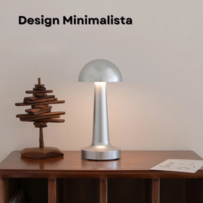 Luminária De Mesa Abajur mini Cogumelo sem fio