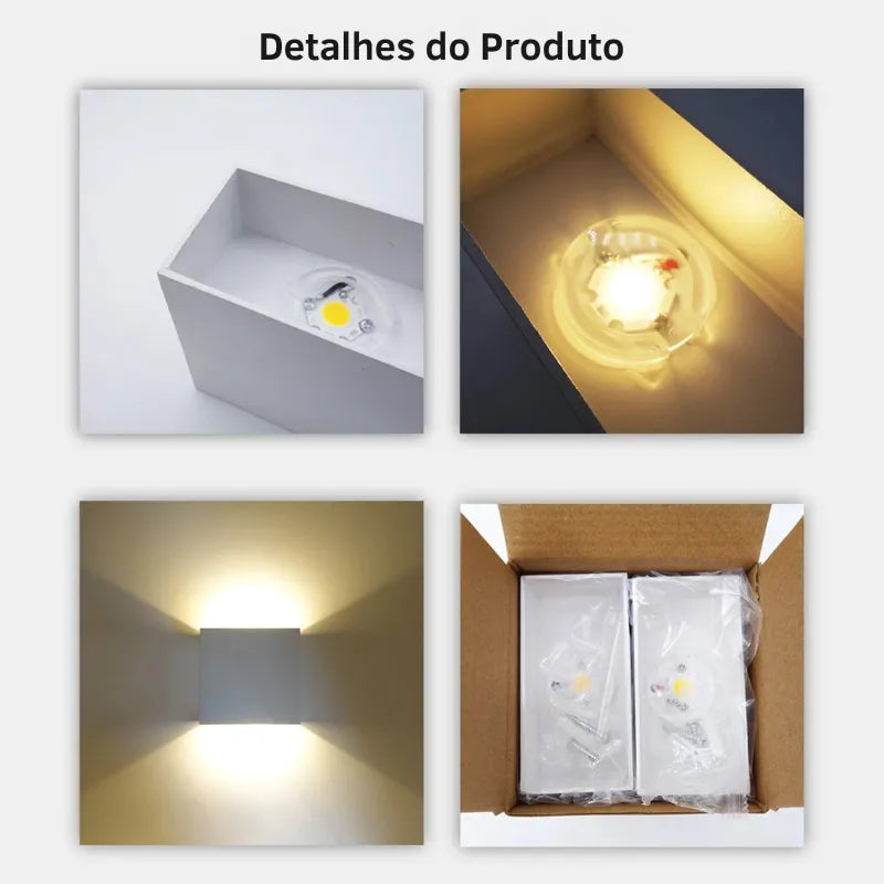 Arandela de Parede Interna LED Modern Line