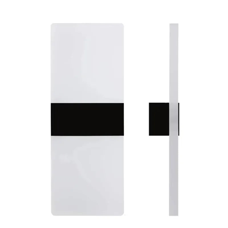 Arandela de Parede Sem fio LED Nordic Sconce – Sensor de Movimento e Toque, Recarregável USB