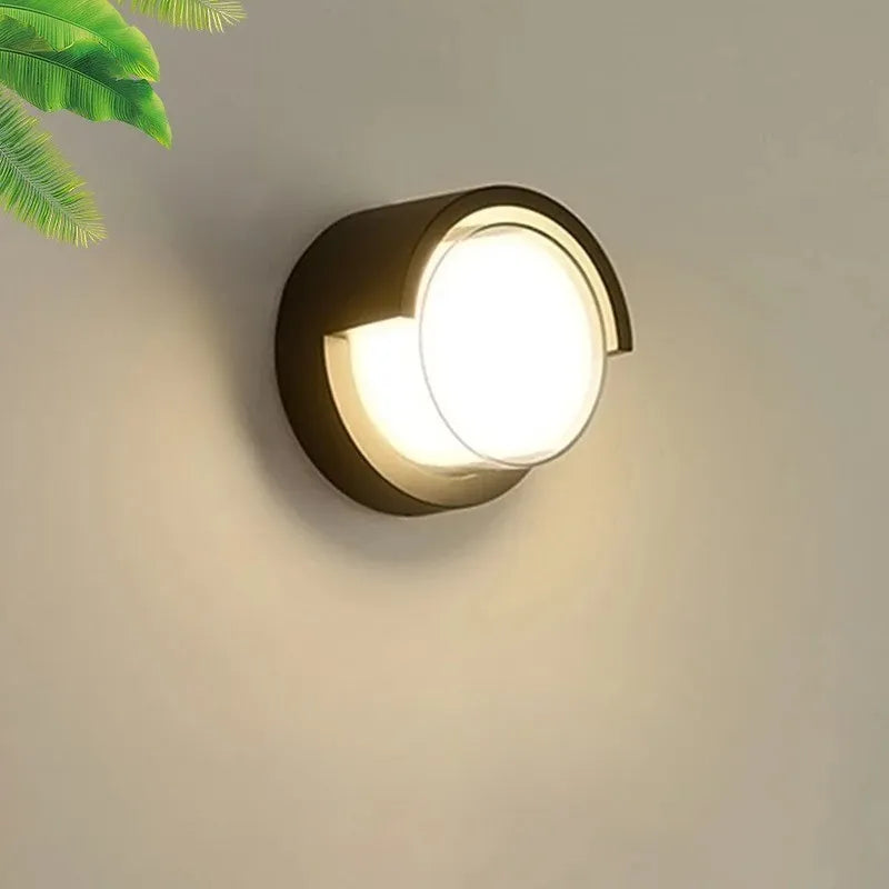 Arandela de Parede com Sensor de Presença – 6W/12W – Uso Interno e Externo - Shade