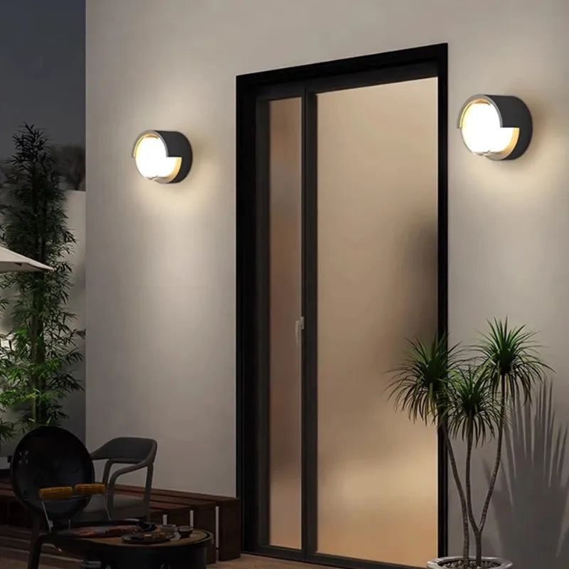 Arandela de Parede com Sensor de Presença – 6W/12W – Uso Interno e Externo - Shade