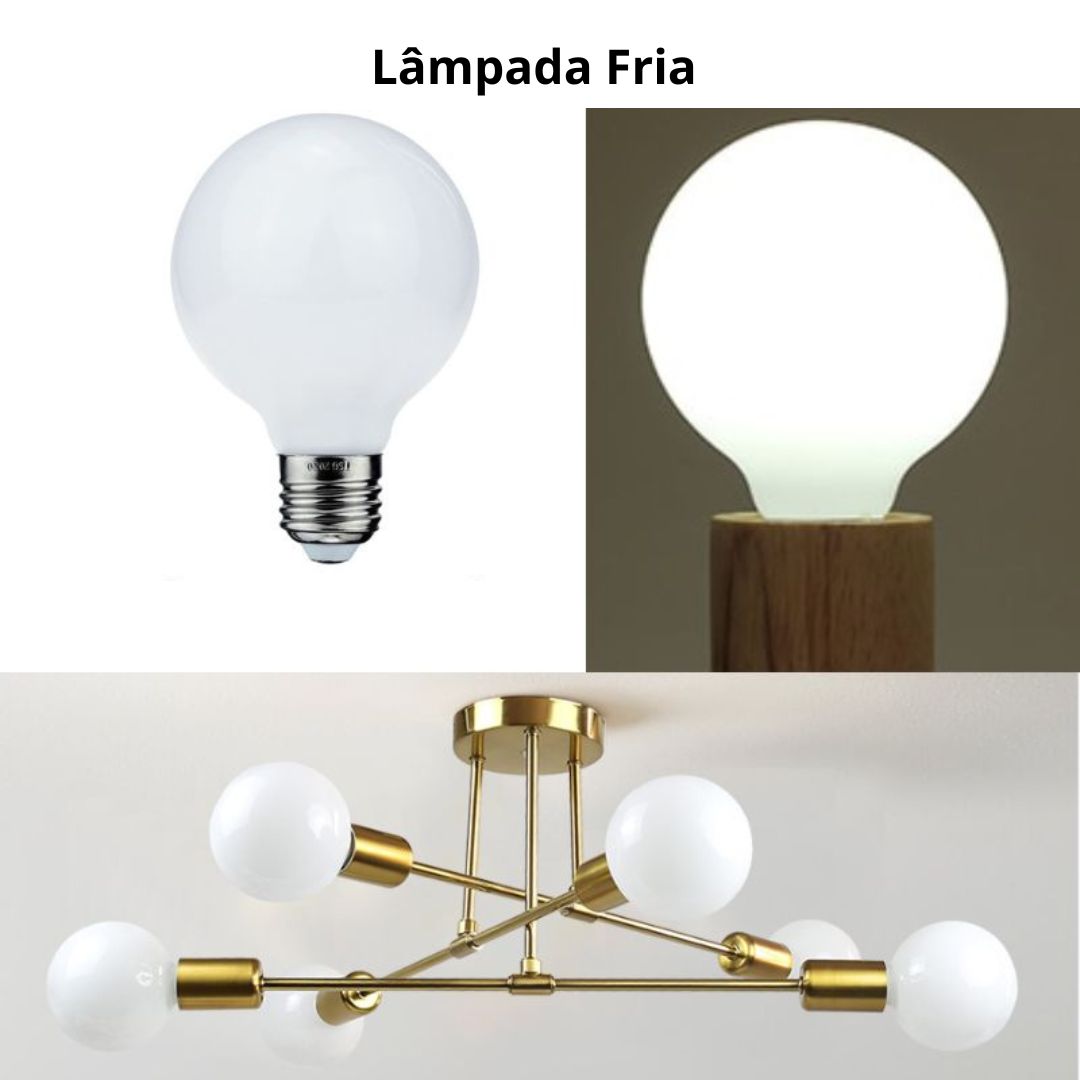 Kit Lâmpada para Lustre - Leitosa - G80/G95