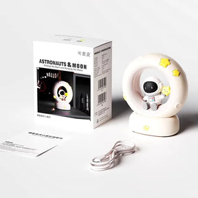 Luminária De Mesa Abajur astronauta -  Recarregável - USB