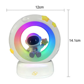 Luminária De Mesa Abajur astronauta -  Recarregável - USB