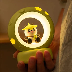 Luminária De Mesa Abajur astronauta -  Recarregável - USB