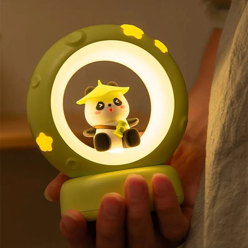 Luminária De Mesa Abajur astronauta -  Recarregável - USB