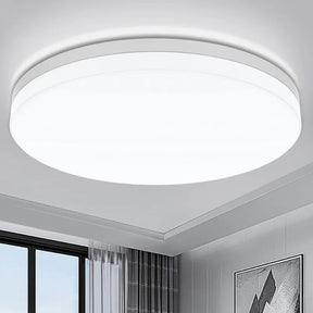 Luminária Plafon de Teto LED Redondo Ultrafino – 3 Tons de Luz – IRALAN