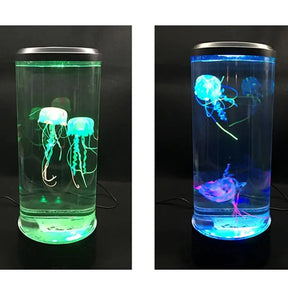 LumináriaDe Mesa Abajur Agua Vivas e Polvo -  USB