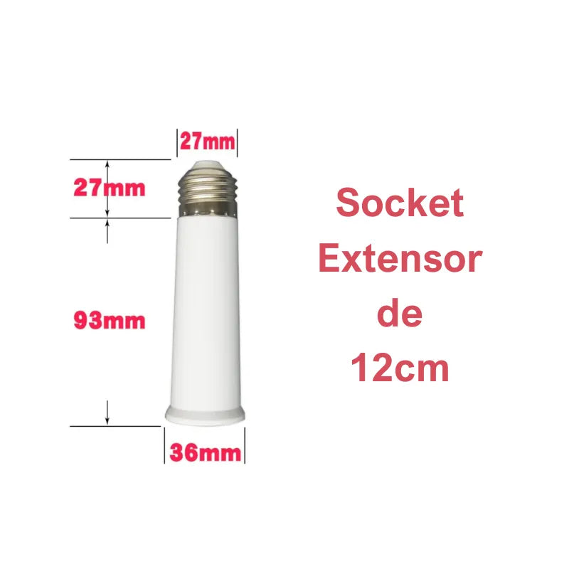 Luminária com ventilador e controle remoto - 40W - Socket