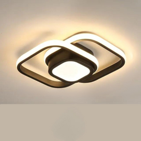 Luminária de Teto Minimalista - Quadrada Sobrepor