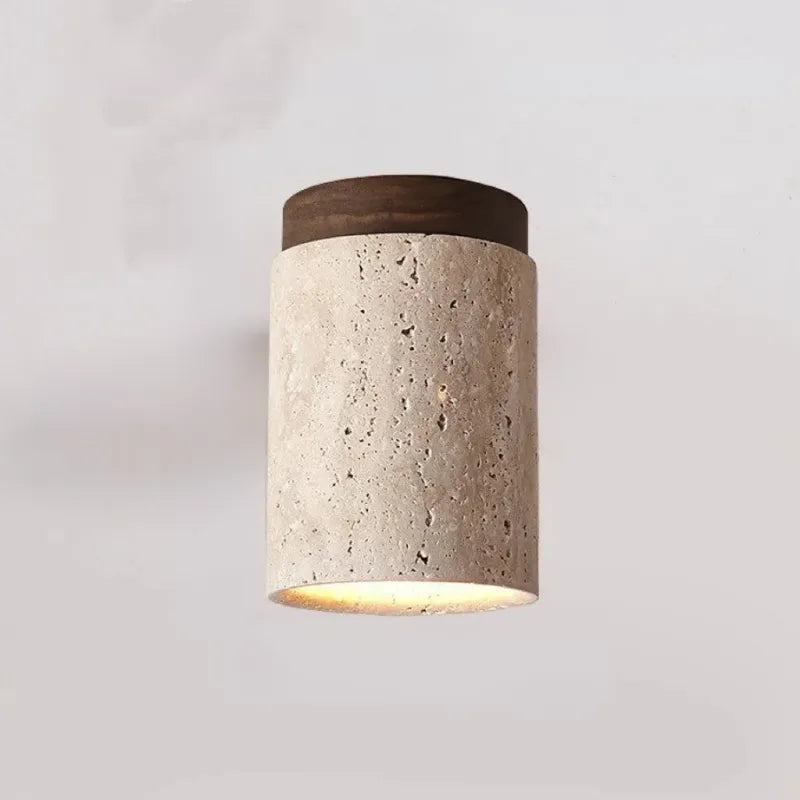 Luminária de Teto mármore - Flush Fixture