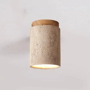 Luminária de Teto mármore - Flush Fixture