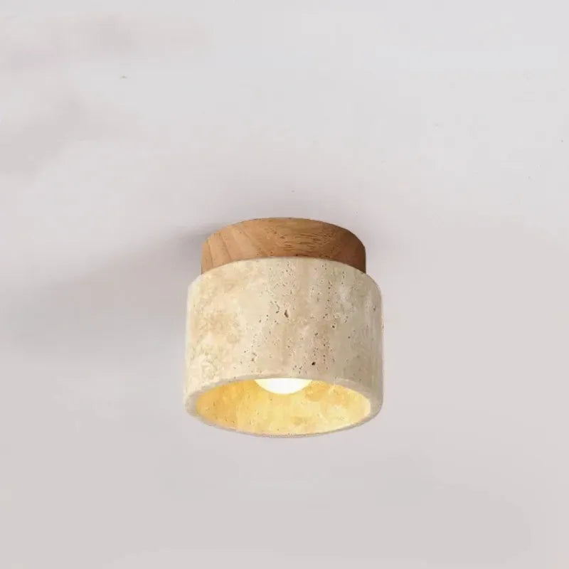 Luminária de Teto mármore - Flush Fixture