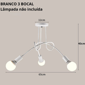 Lustre Nordic Ajustável