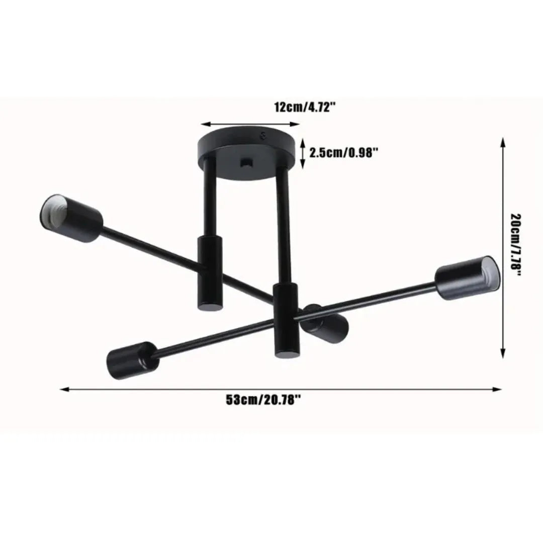 Lustre Nordic Home Minimalista Versão 2 - Branch