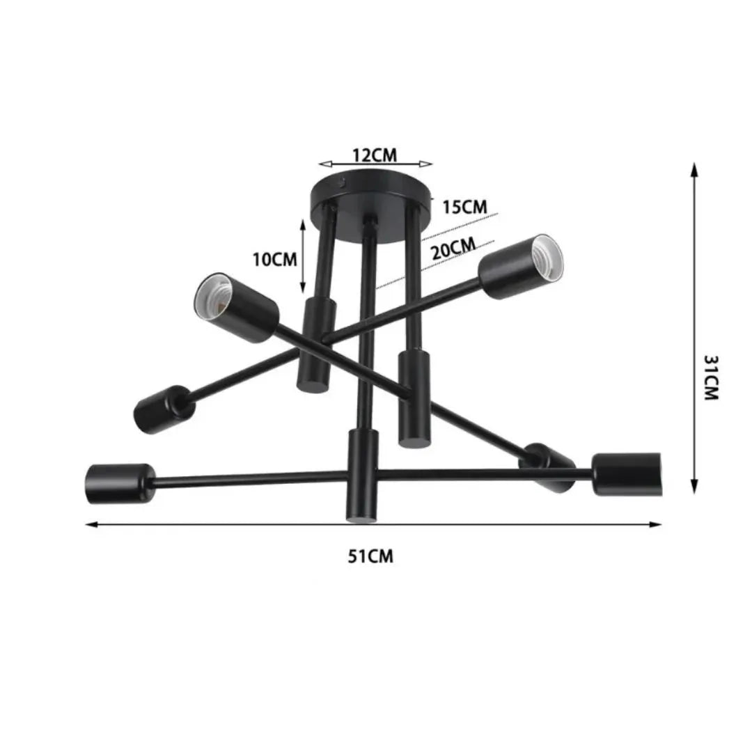 Lustre Nordic Home Minimalista Versão 2 - Branch