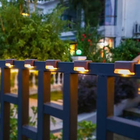 Luz Solar de Degrau LED – À Prova d'Água – Para Escadas, Deck e Jardim - Lumen