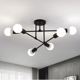 Lustre de Teto Minimalista - Preto