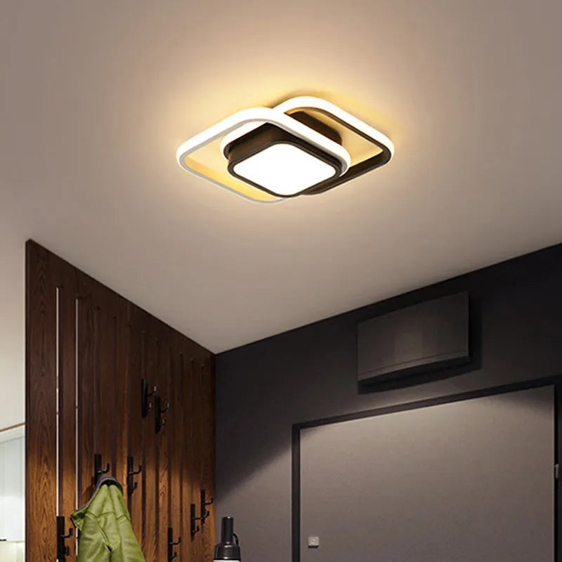 Luminária de Teto Minimalista LED Plafon Hold Premium - Quadrada Sobrepor